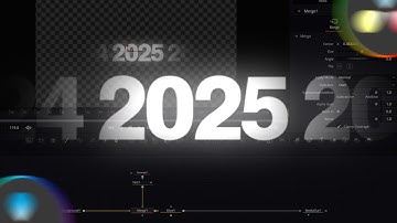 Year Scroll Animation | Use In Documentary Videos | DaVinci Resolve Fusion Easy Tutorial