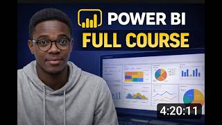 Power BI Full Course for Beginners 2026 | Zero to Dashboard Project (4+ Hours Complete Tutorial)