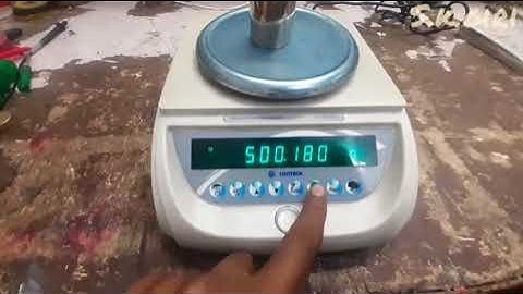 Contech Gold Balance Calibration Electronic Jewellery Weighing Scale #Weigh_Setting