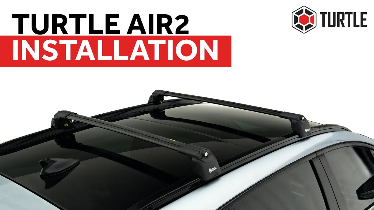 Turtle Air2 Roof Rack Installation MC02001 Kit - YouTube