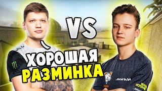 S1MPLE 1 НА 1 ПРОТИВ YEKINDAR! S1MPLE vs YEKINDAR 1x1 AIM_MAP (CS:GO)