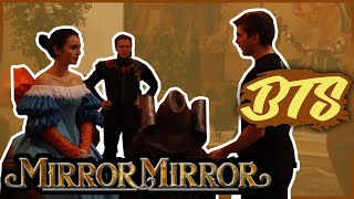 Paul Becker Rehearsing Lily Collins and dancers for Mirror Mirror