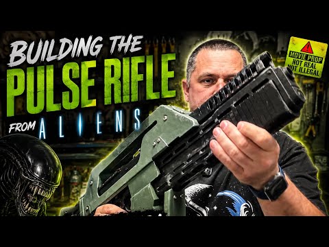 I made the pulse rifle from Aliens