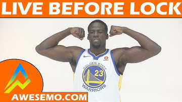 Awesemo.Com | Live Before Lock | Friday 6/1 | FanDuel & DraftKings