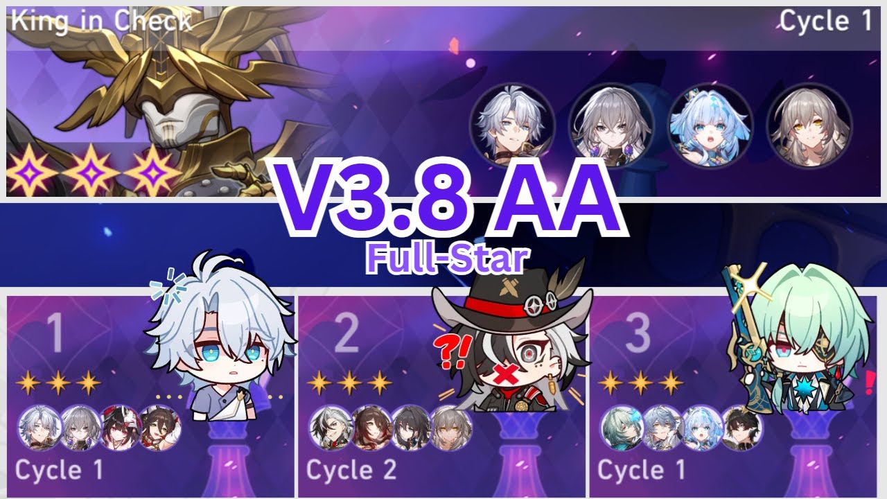 V3.8 Anomaly Arbitration - E2S1 Phainon / E0SX Boothill / E0S1 Anaxa