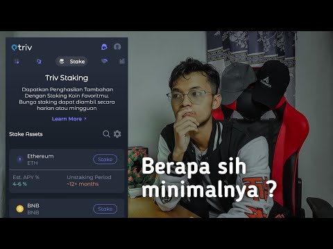 Cara Staking Crypto di Aplikasi Triv, Berapa Minimalnya ?