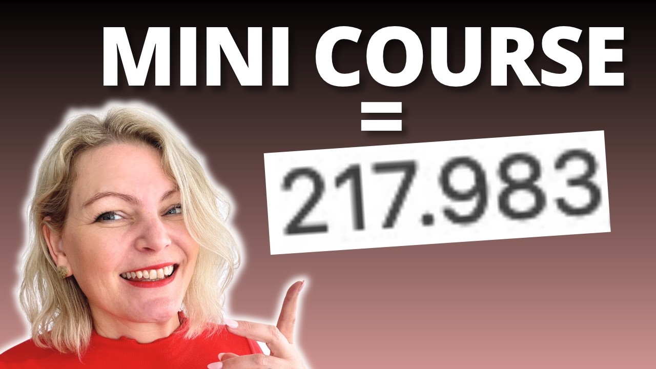 How the Mini Course Funnel Works (Start Small – Sell Big) - YouTube