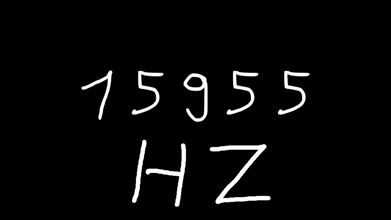 15955 hz
