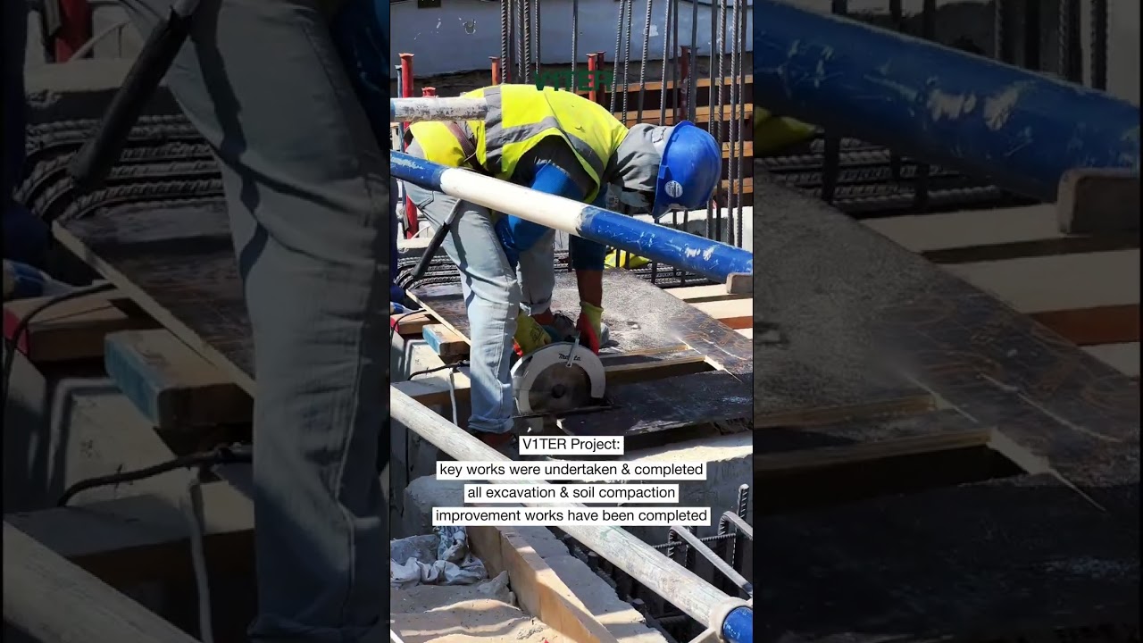 V1TER Construction Update: June #constructionupdates #dubairealestate #object1 #shorts