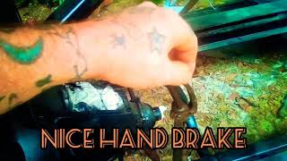 Ford model t emergency brake installed