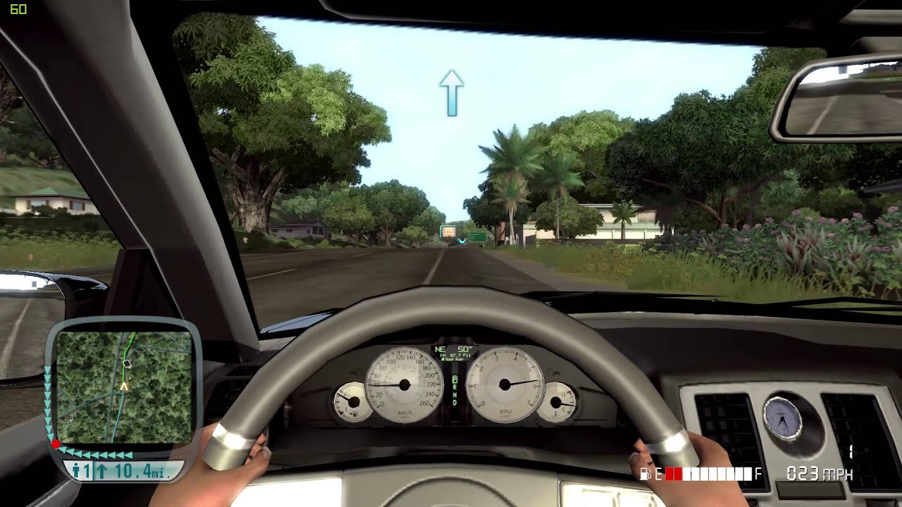 Test Drive Unlimited PC w/wheel - Did Windows 10 fix this? - YouTube