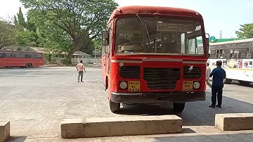 BL 2474 Dapoli Depot Bus #msrtc #bus #travel #vehicles #transport #lalpari #kokan #dapoli #oldisgold