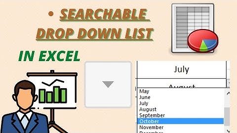 How to add searchable drop down list | Microsoft Excel | Urdu & Hindi