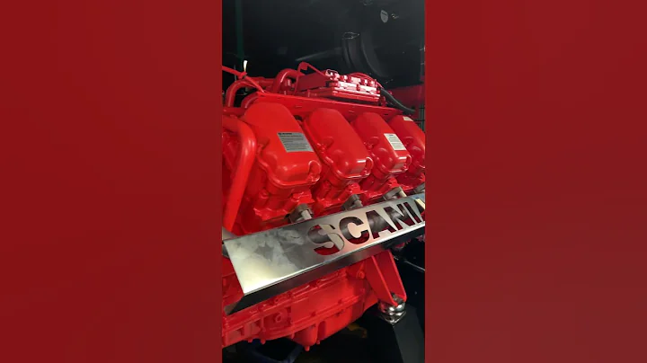 SCANIA DIESEL GENSET- SILENT CANOPY  #dieselgenerator #cummins #dieselgenset