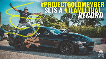 Lethal Performance 2018 Mustang GT sets the #teamlethal record at the track!