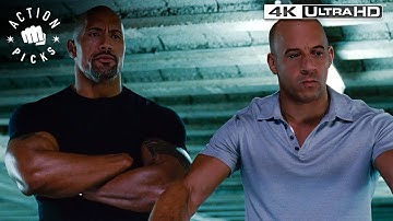 The Crew Encounters The Flip Car | Fast & Furious 6