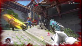 Overwatch: DVA glitch floating gun