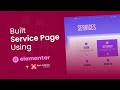 Create a Trendy Service Page in Elementor [2025 Tutorial]