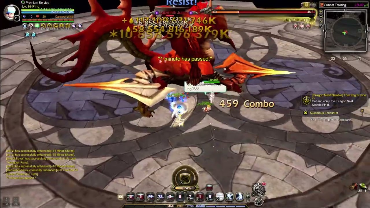 PROJECTHUNTER DN, STG EVENT Glad non-vvip