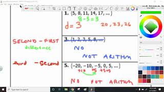 [Algebra 2] What are Arithmetic Sequences (Common Difference)