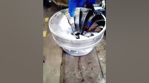 Francis Turbine Runner Flaw Detection