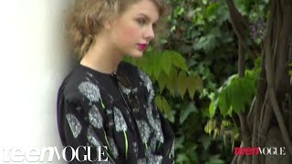 Behind The Scenes Of Taylor Swifts Teen Vogue Cover Shoot