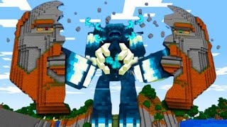 I Spawn Warden Mutant Inside The Temple Of Notch In Minecraft!