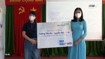 Ngân hàng bản Việt trao tặng thiết bị thư viện cho trường tiểu học Nguyễn Hữu Cảnh | BRTgo