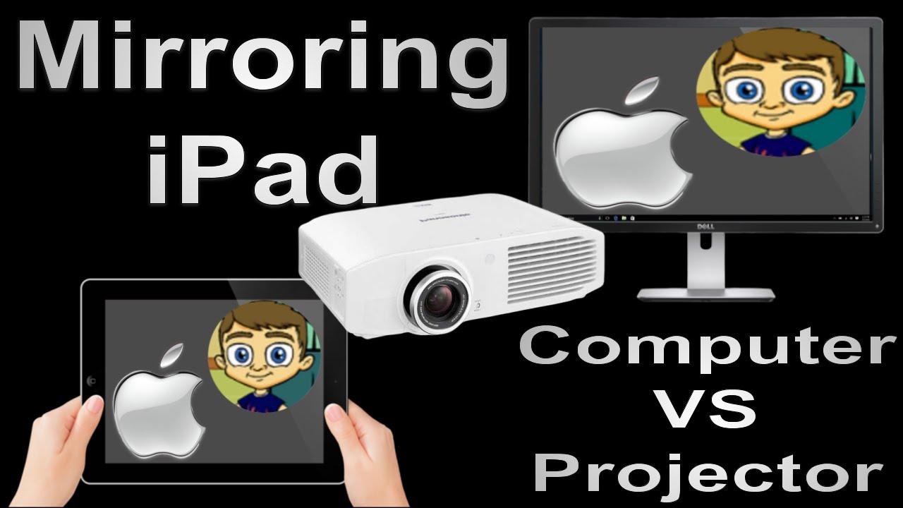 Mirroring Ipad To Computer Vs Connecting To A Projector Youtube