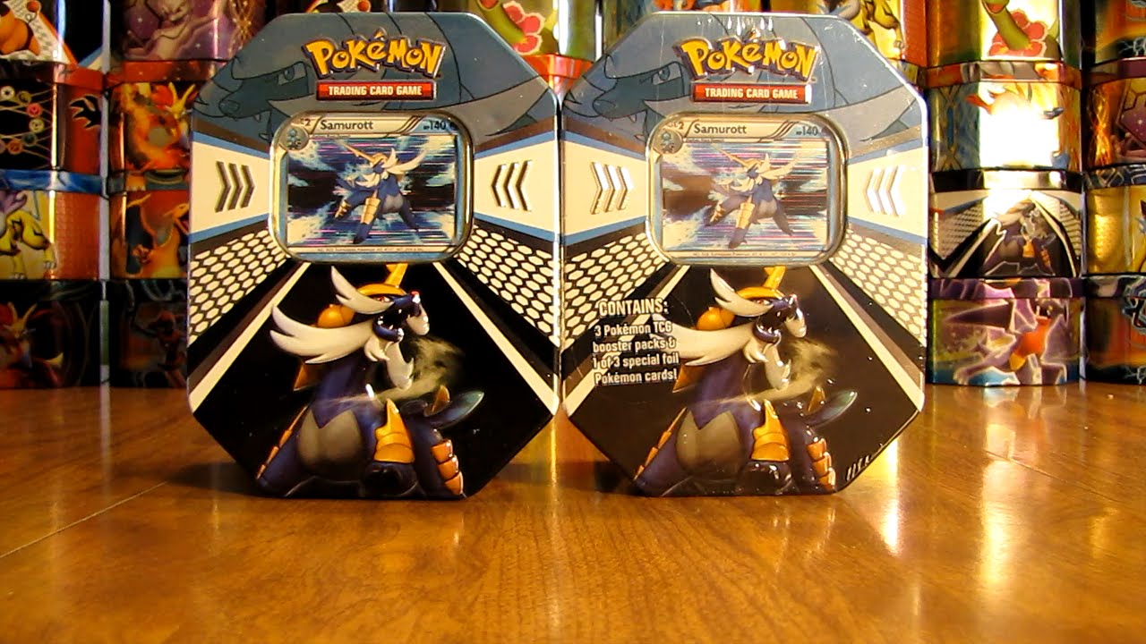 2 Samurott Promo Tin Openings