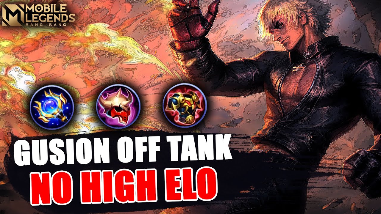 O TOP 2 GLOBAL GUSION MANDOU O NOVO META NO HIGH ELO - MOBILE LEGENDS 