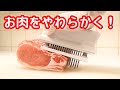 お肉をやわらかくする道具ミートテンダライザー【JACCARD MINI】