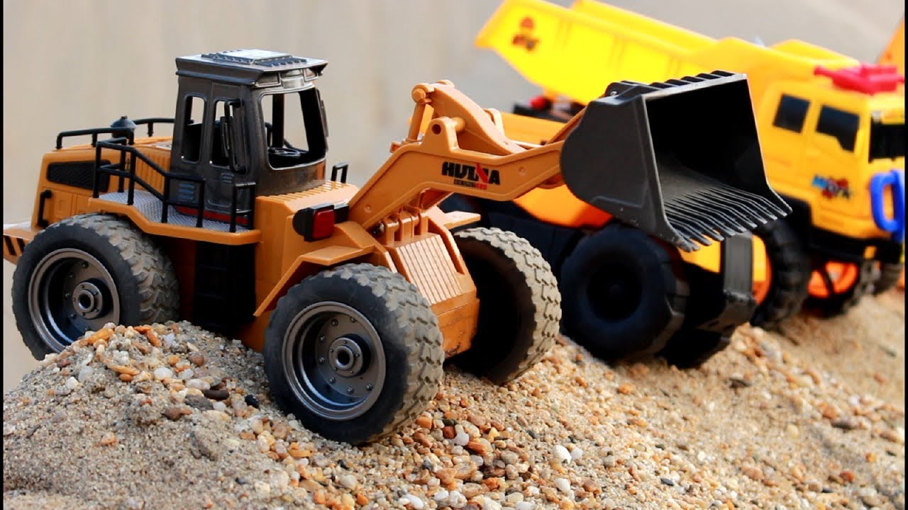 Bagger Und Traktor Video Für Kinder