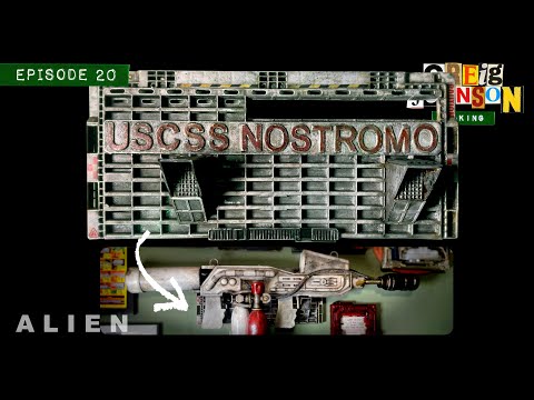 Making a display rack for Ripley's flamethrower from Alien