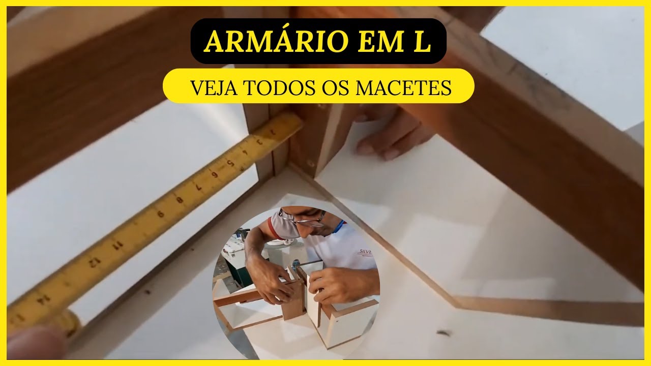 Como Fazer Armário em L (Simples e Fácil)