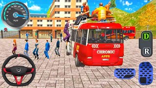 Mini Coach Bus Driving 3D - Offroad Bus Drive Simulator - Android GamePlay screenshot 5