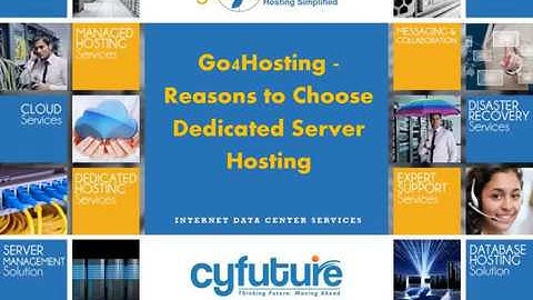 Go4Hosting - Reasons to Choose Dedicated Server Hosting