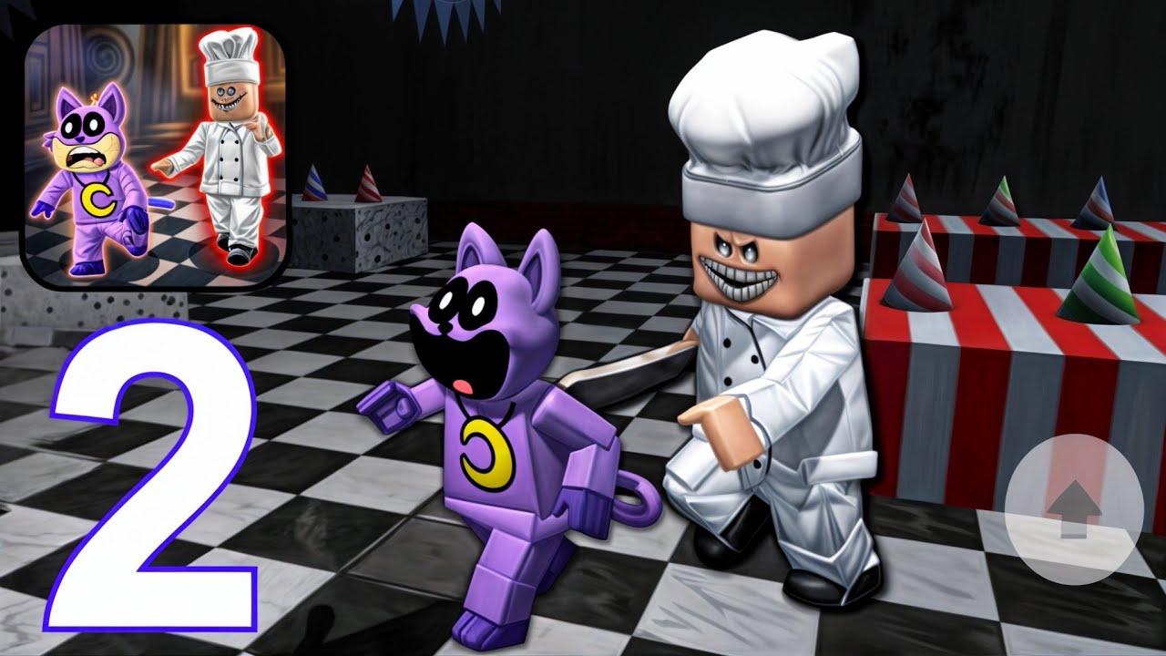 Catnap Pizza Parkour: Master Escape Obby - Gameplay Walkthrough Part 2 (Android, iOS)