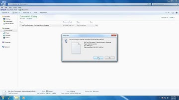 Introduction to Working With Files and Folders in Windows 7