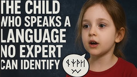 The Child Who Speaks a Language No Expert Can Identify