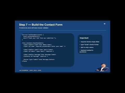 React JS with Vite Tutorial in English 🚀 | Build Home, About Us & Contact Pages | Beginner to Adv.