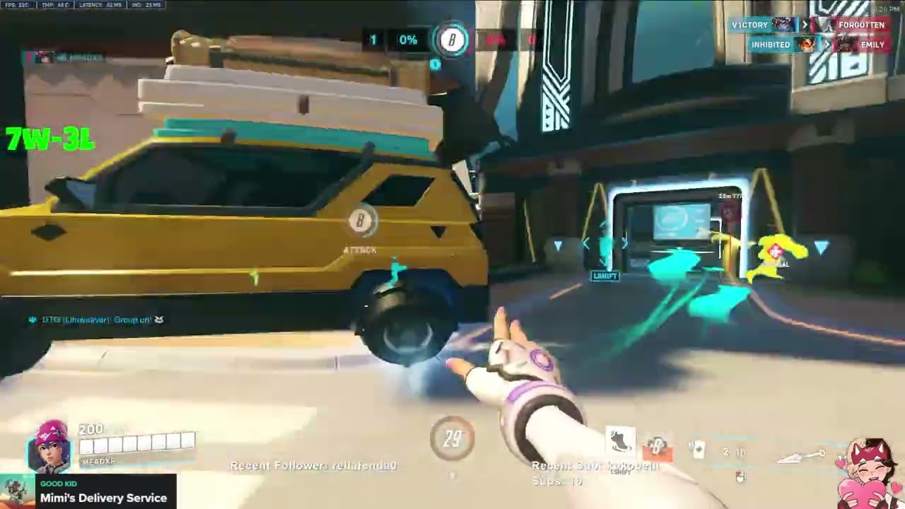 MEADXR PRO KIRIKO GAMEPLAY | SAMOA | OVERWATCH 2 SEASON 8 TOP 500