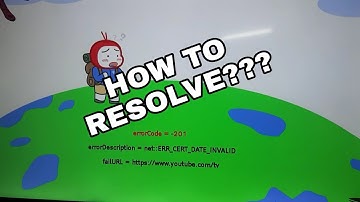 HOW TO RESOLVE YOUTUBE ERROR=-201 IN TCL SMART TV