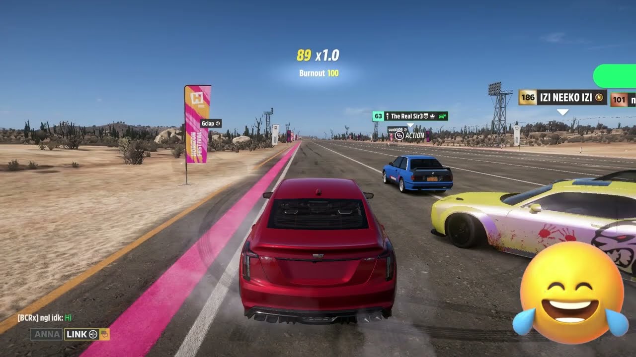 Forza Horizon 5 | Salty Trash Talker (ngl idk) Gets Gapped Exposed