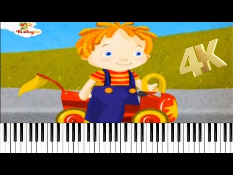 BabyTV Wooly Theme Song 4K Sheet Music