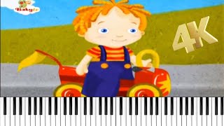 BabyTV - Wooly Theme Song 4K Sheet Music