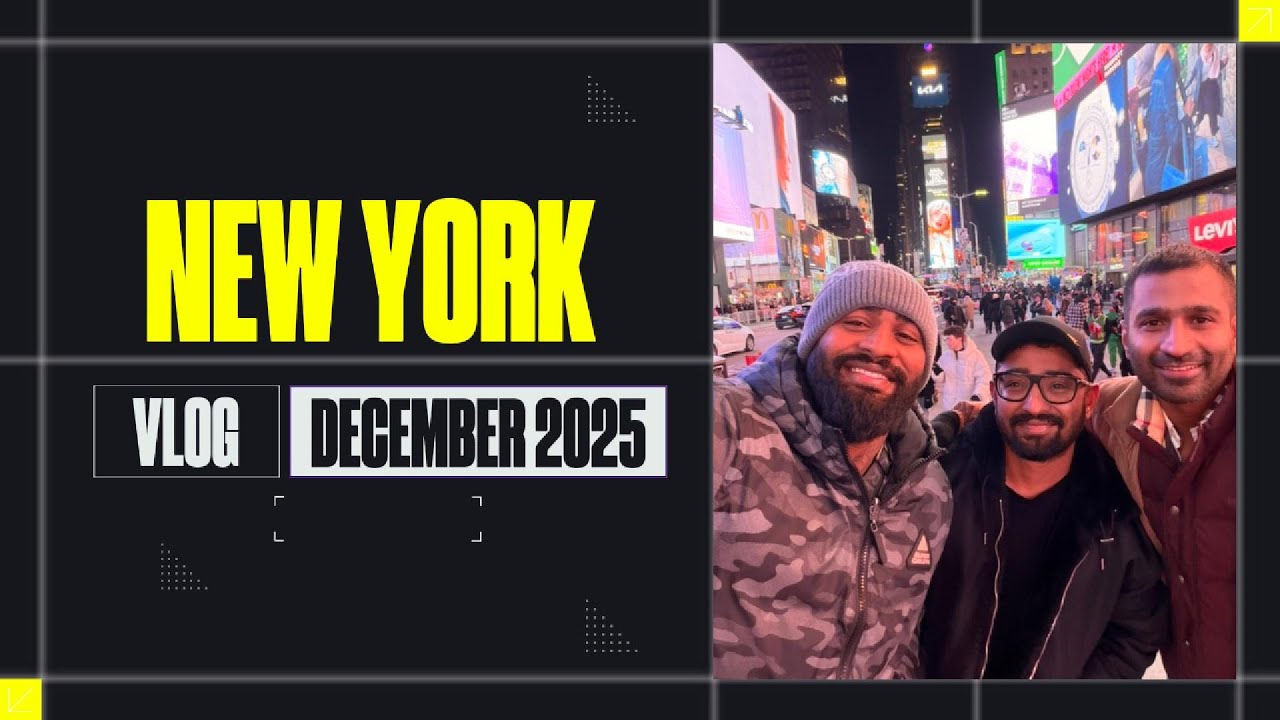 NEW YORK VLOG DEC 2025