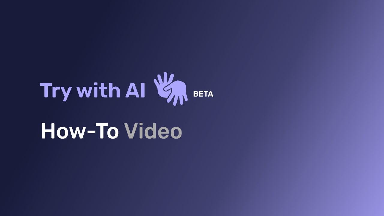 Signapse | How to use Try with AI (Beta) (AI BSL Translation)