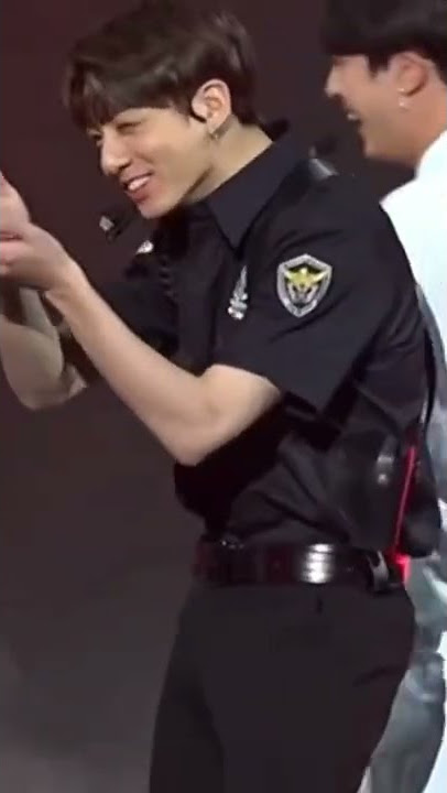 jungkook in police costume hits different 🔥#bts#shorts