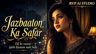Jazbaaton Ka Safar | 90’s Evergreen Romantic Song | Heart Touching Hindi Melody | RVP AI STUDIO
